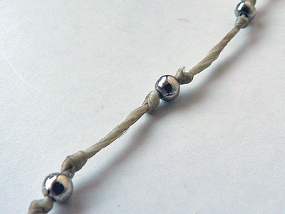 お花のメタル・ネックレス6190アップ