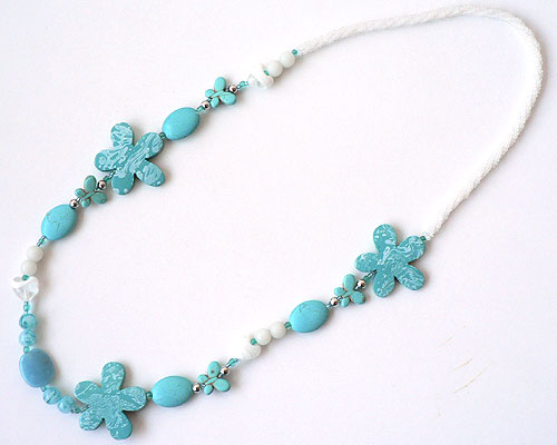 スタイリッシュ・ビーズ・ネックレス6193