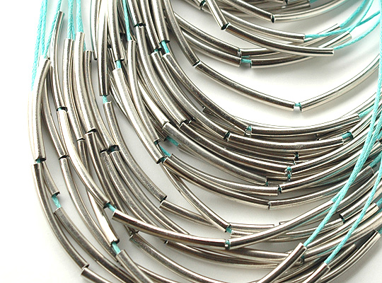 �R�[�h�ƃX�e�����X�r�[�Y�̃����O�l�b�N���X6265B�A�b�v