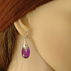 シルバーピアスをつけたイメージ6380B