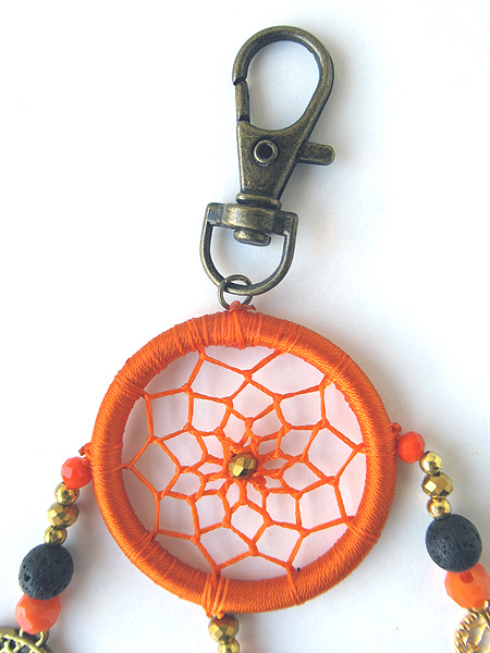 キーリングのカンと、ドリームキャッチャー