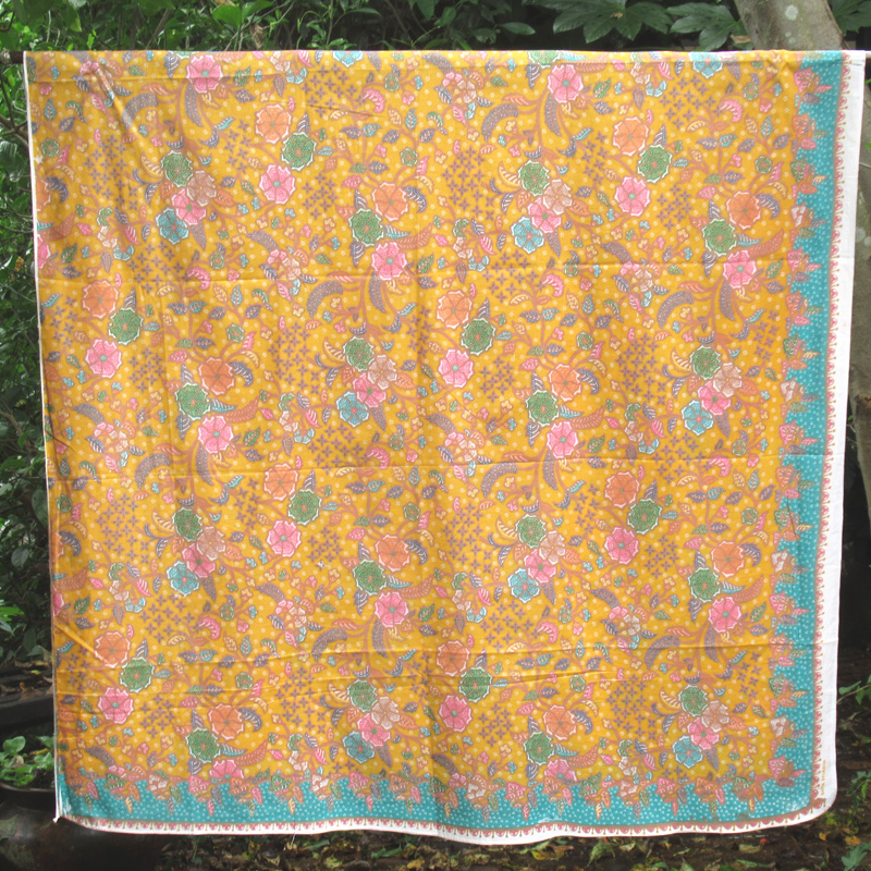 コットンプリントバティック15448