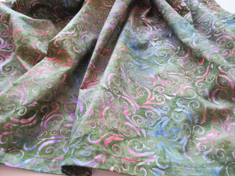 生地の風合い。