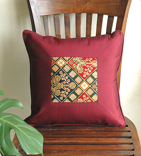 イカット&バティック・クッションカバー20160