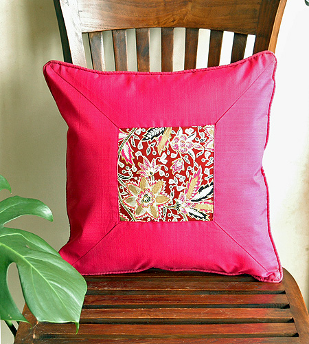 イカット&バティック・クッションカバー20161