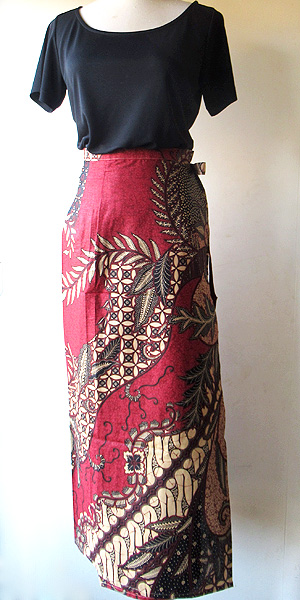 バティック巻きスカート70077B