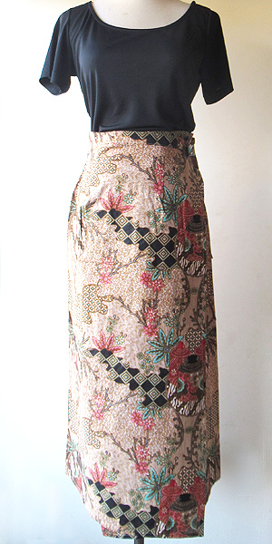 バティック巻きスカート70077E