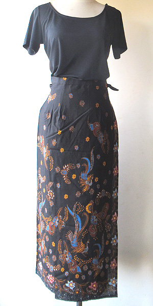 バティック巻きスカート70077J