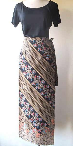 バティック巻きスカート70077L