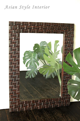 バリの鏡・ミラーフレーム