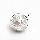 ガムランボール・スノウホワイト・ガーネット19206D