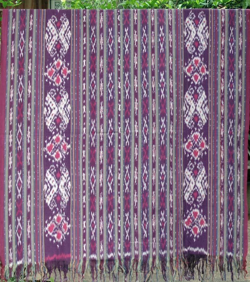 イカット・ベッドカバー・シングル5413