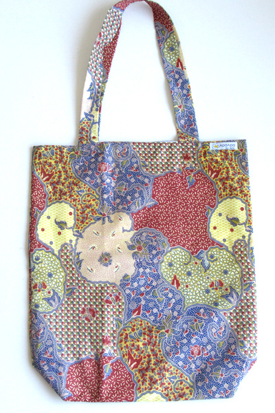 伝統柄バティックのエコバッグ70167E