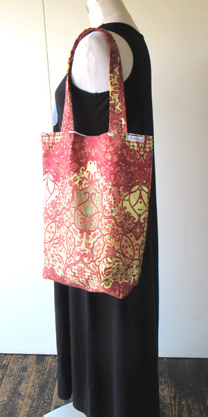 伝統柄バティックのエコバッグ70167F