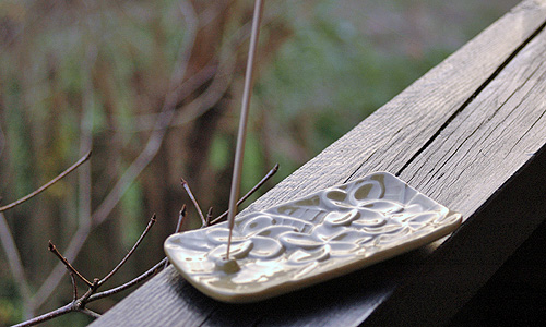 プルメリアのお香立て6534