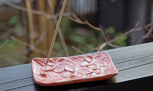 プルメリアのお香立て6536