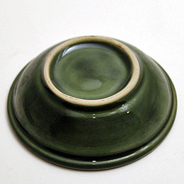 カエルのお香たて6539底から