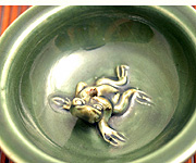 カエルのお香たて6539