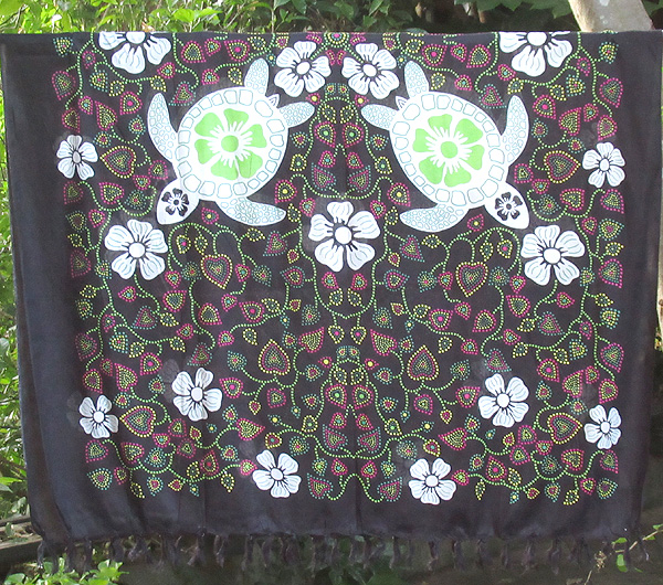 半分に折ったところ