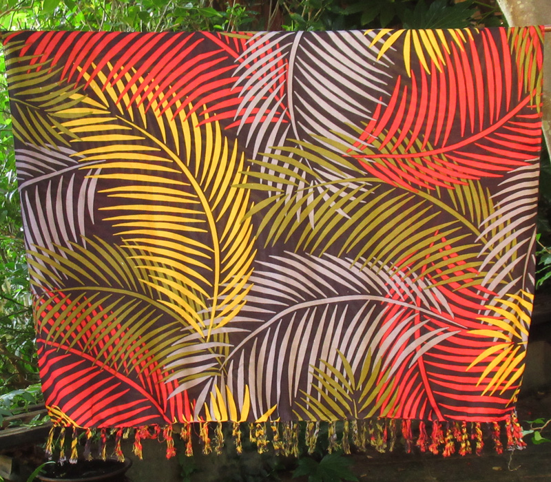 半分に折ったところ