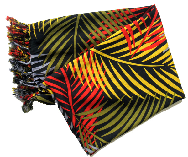 バリ島のパレオ・椰子の葉15910D