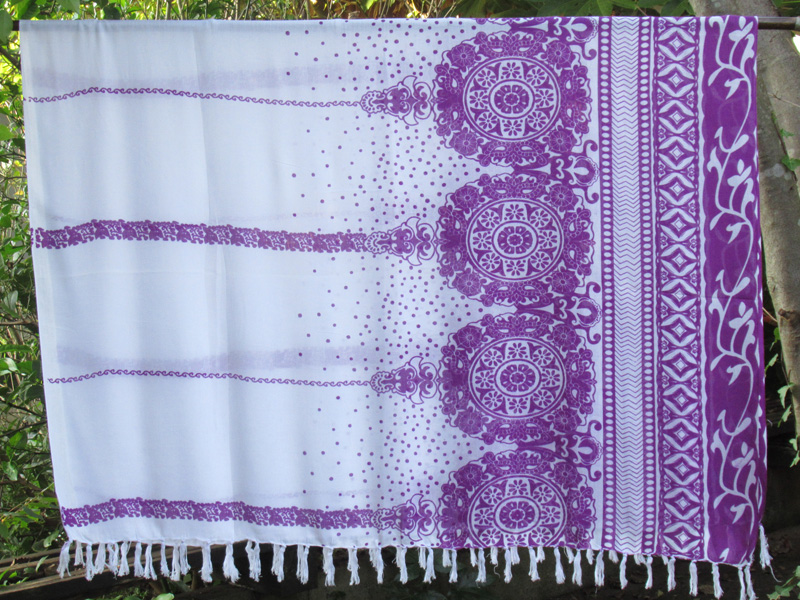 半分に折ったところ