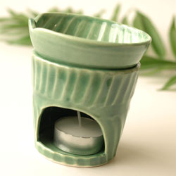 バナナリーフのアロマポット