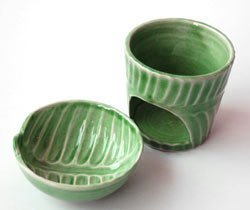 バナナリーフのアロマポット