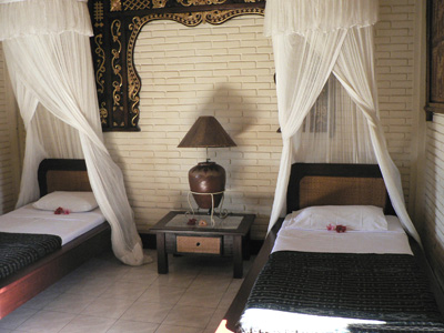 2階のツインルーム