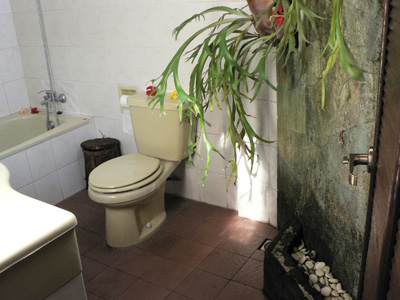 2階のバスルーム