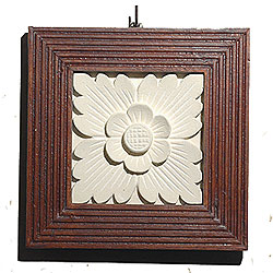 お花のレリーフ20303