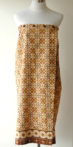 バティック・エステ・ラップガウン30203モデル