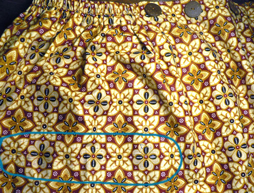 バティック・エステ・ラップガウンアウトレット