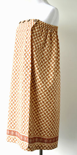 バティック・エステ・ラップガウン30210横