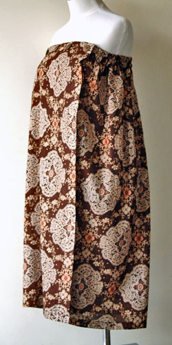 バティック・エステ・ラップガウン30221横