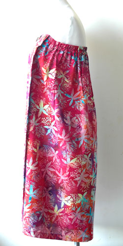 コットン・スタンプバティック・エステ・ラップガウン30226横