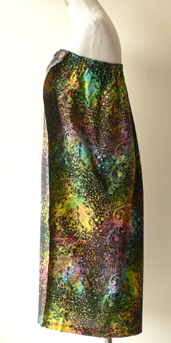 コットン・スタンプバティック・エステ・ラップガウン30315横