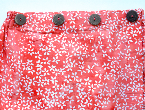 コットン・スタンプバティック・エステ・ラップガウン30365前あき