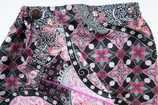 スナップ開きで開閉が楽