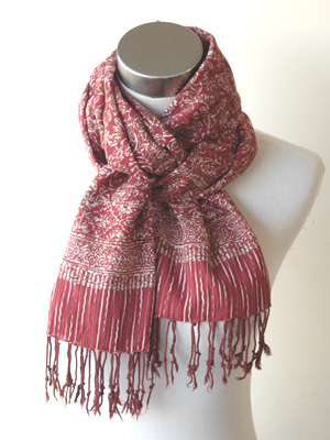 レーヨン・スタンプバティック12099使用スタイル