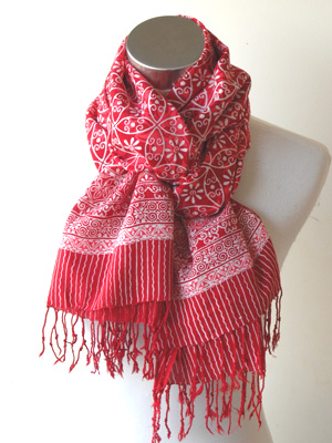 レーヨン・スタンプバティック12104使用スタイル