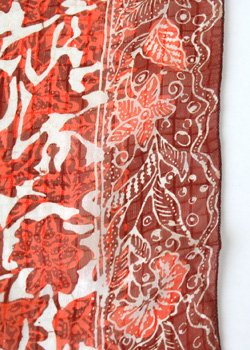 シルク・スタンプバティック12111端