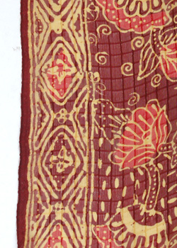 シルク・スタンプバティック12114端