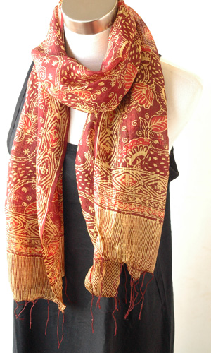 シルク・スタンプバティック12114使用スタイル