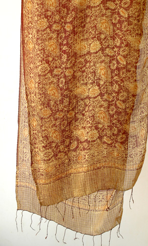 シルク・スタンプバティック12117