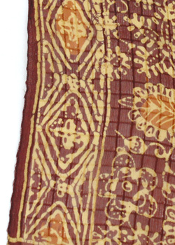 シルク・スタンプバティック12117端