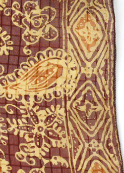 シルク・スタンプバティック12117端