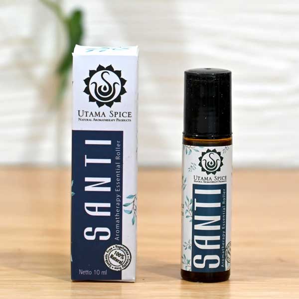 ウタマスパイス・アロマセラピー・ローラーズ サンティ ナチュラル アジアン オーガニック16011D