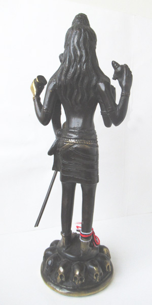 神様像シヴァ60344後ろ向き