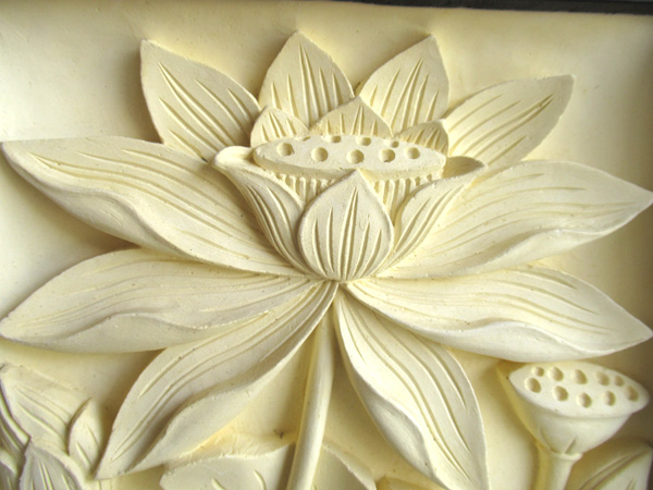 ストーンレリーフ・ロータスアップ